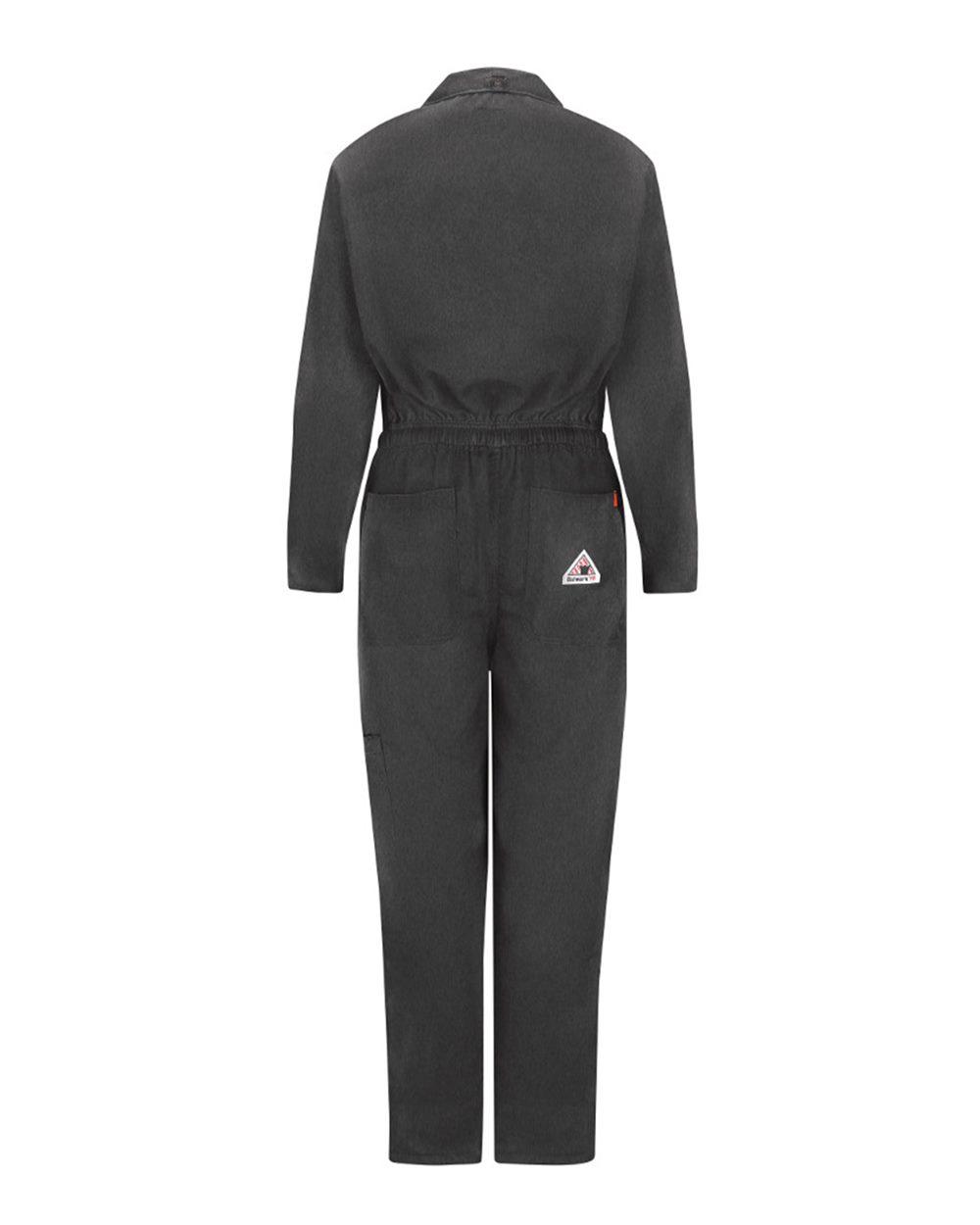 QC21 Bulwark Womens iQ Series Mobility Coverall - Back Image
