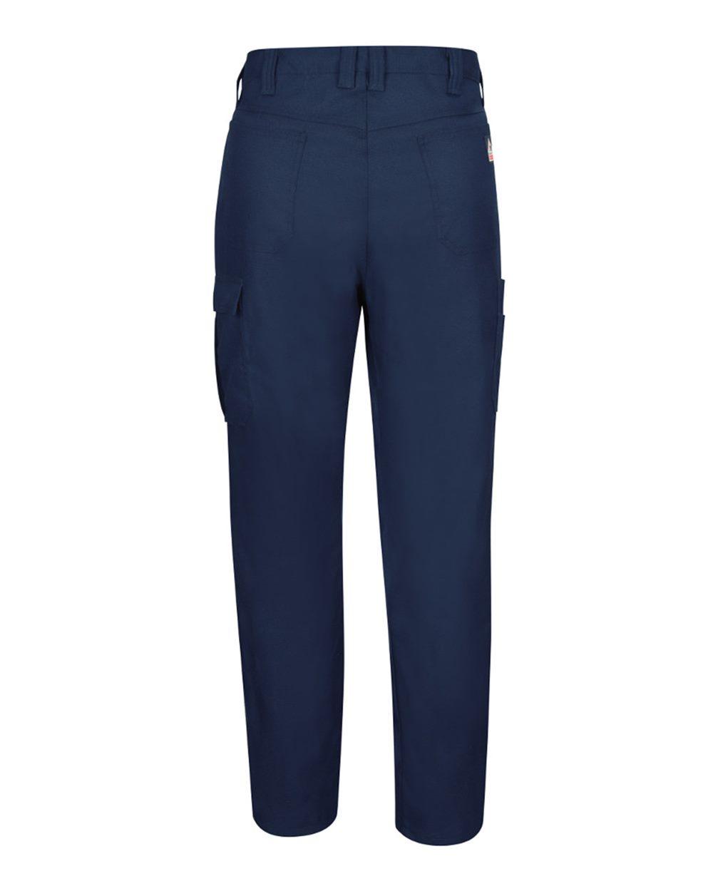 QP14 Bulwark iQ Comfort Lightweight Pants - Back Image