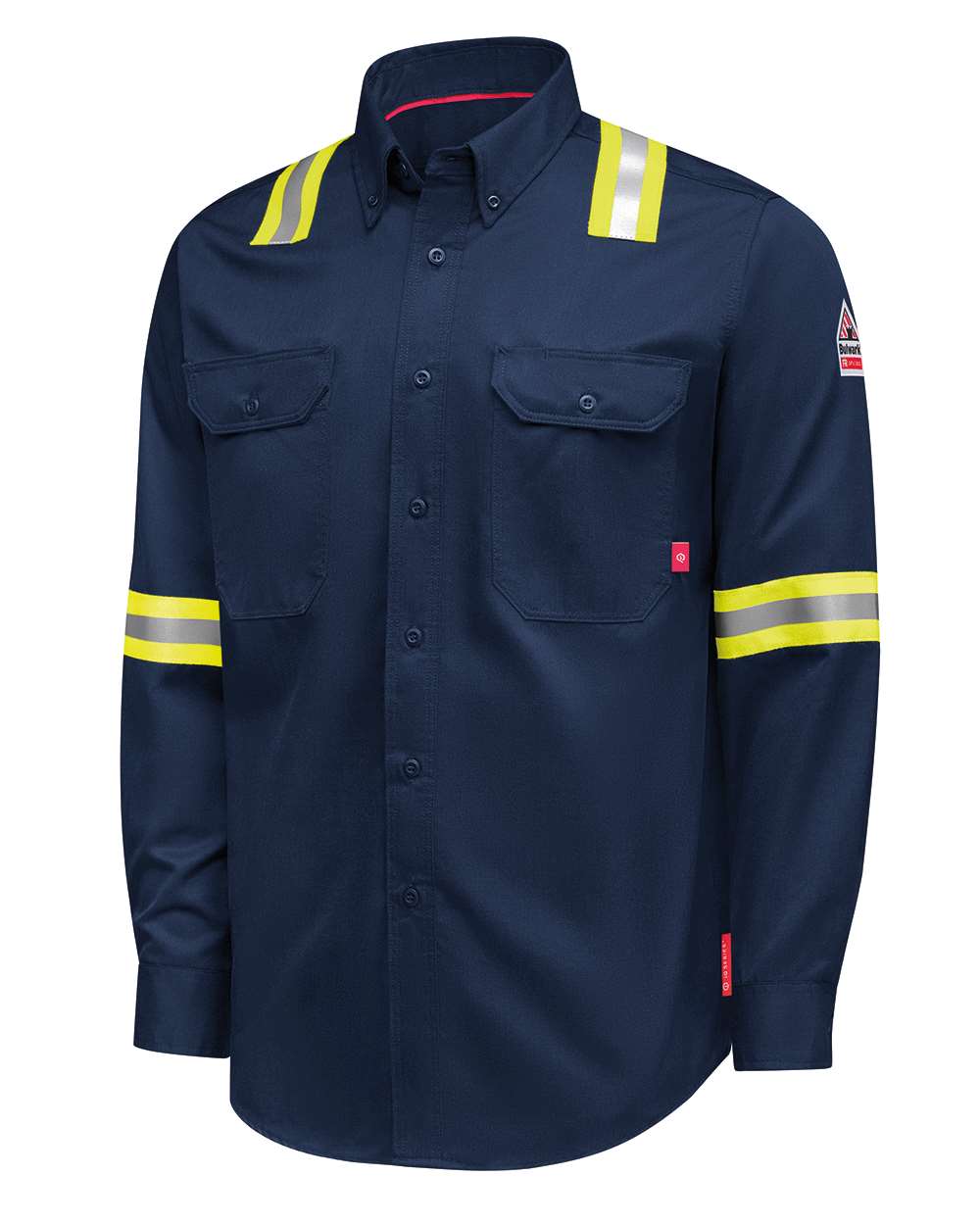 QS26EVH Bulwark Nomex Comfort Enhanced-Vis Woven Long Sleeve Shirt - Siide Image