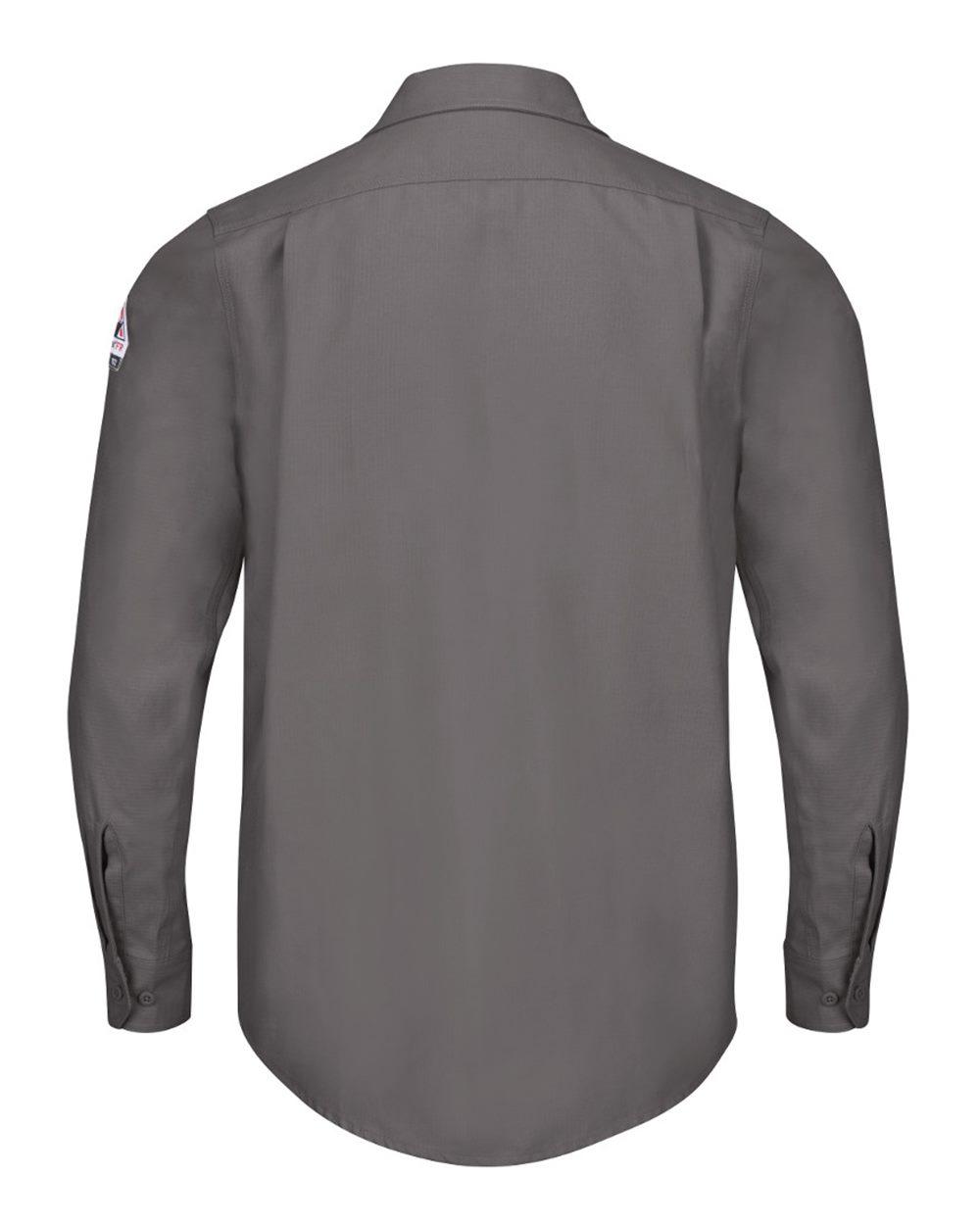 QS40 Bulwark iQ Series Endurance Work Shirt - Back Image