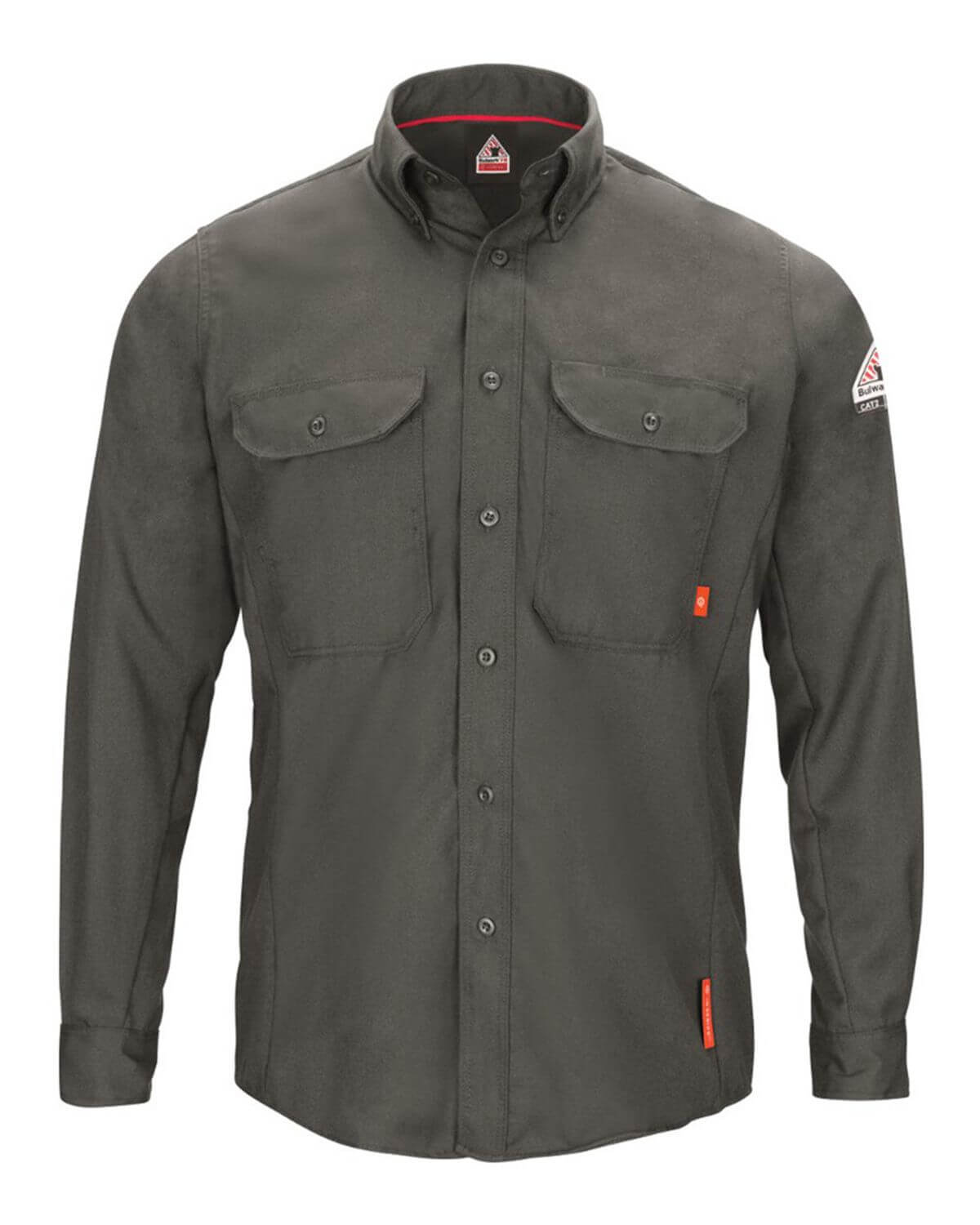QS50 Bulwark iQ Series Long Sleeve Comfort Woven Lightweight Shirt Zoom Image