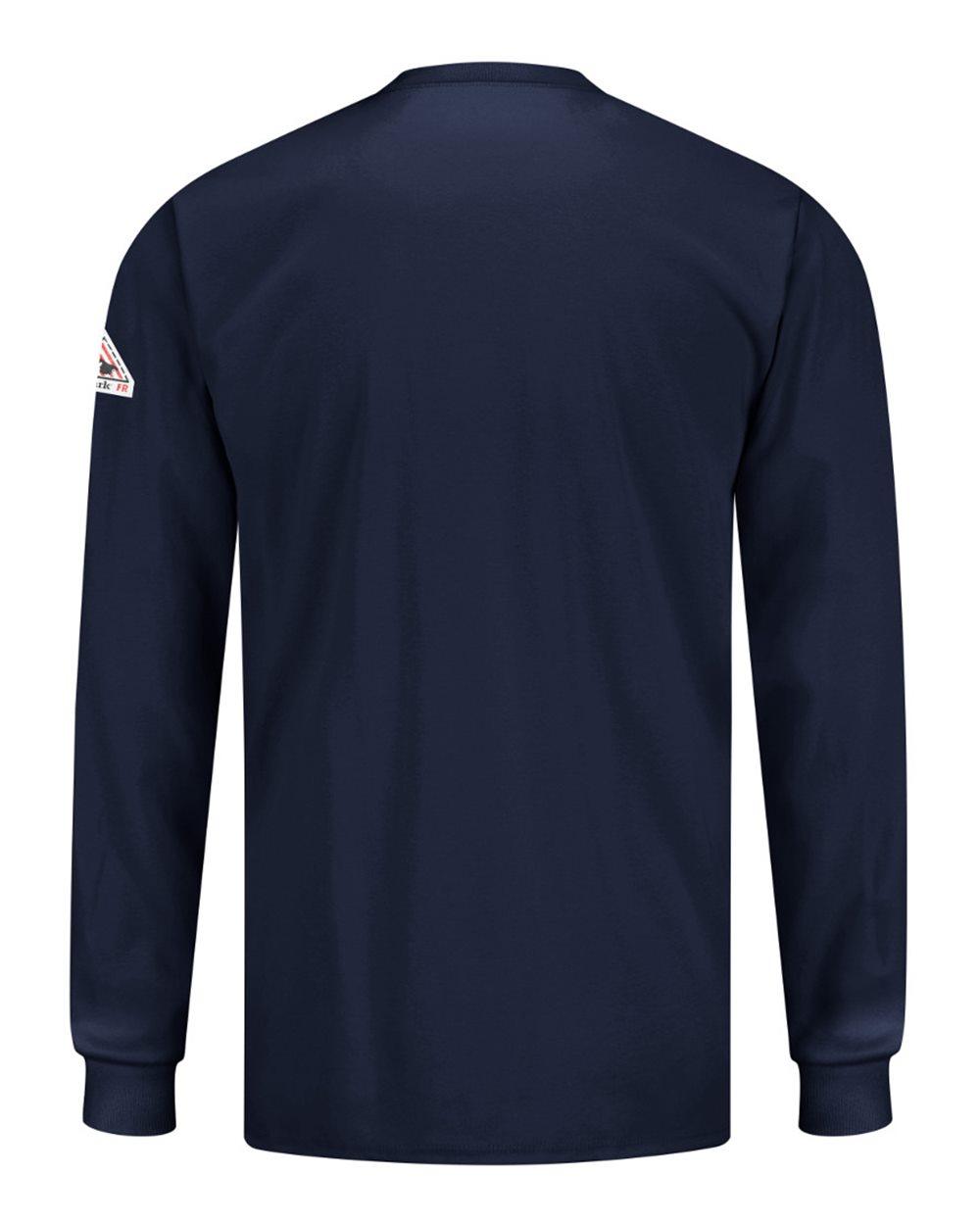 SET2 Bulwark Knit Long Sleeve T-Shirt - Back Image