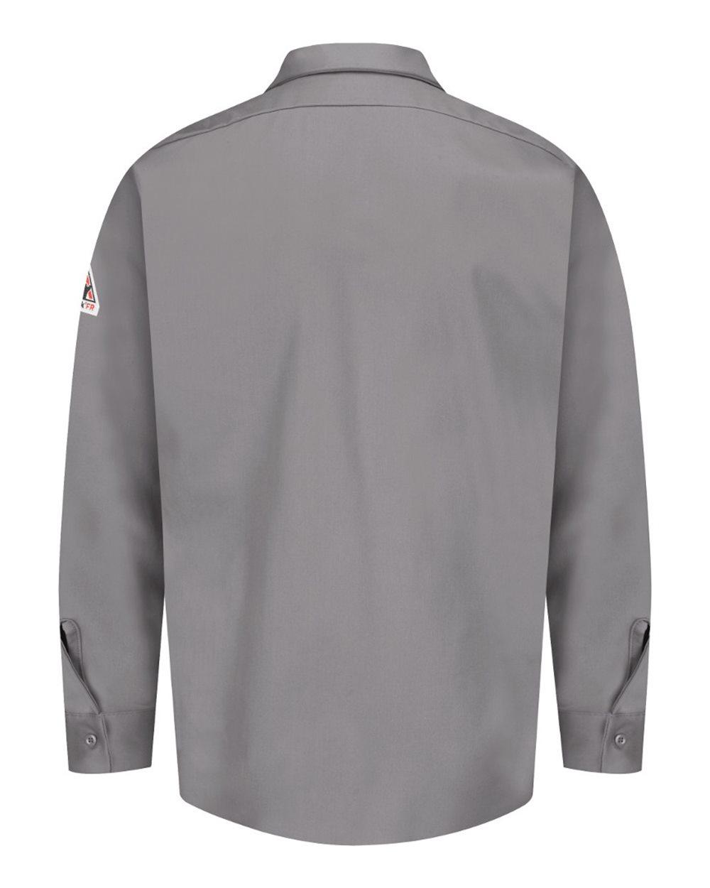 SEW2 Bulwark Flame Resistant Excel Work Shirt - Back Image