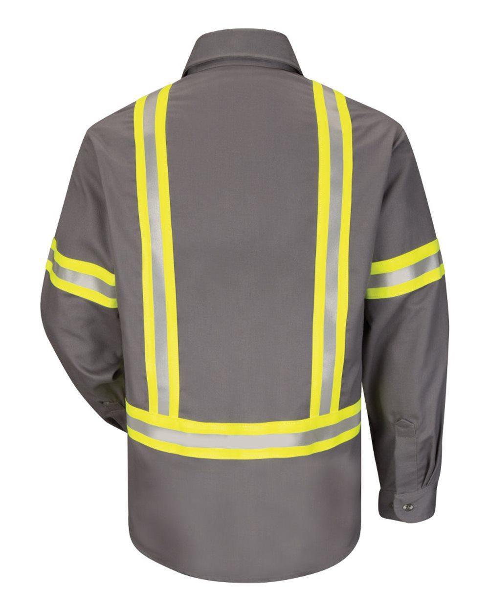 SLDT Bulwark Enhanced Visibility Uniform Shirt - Back Image