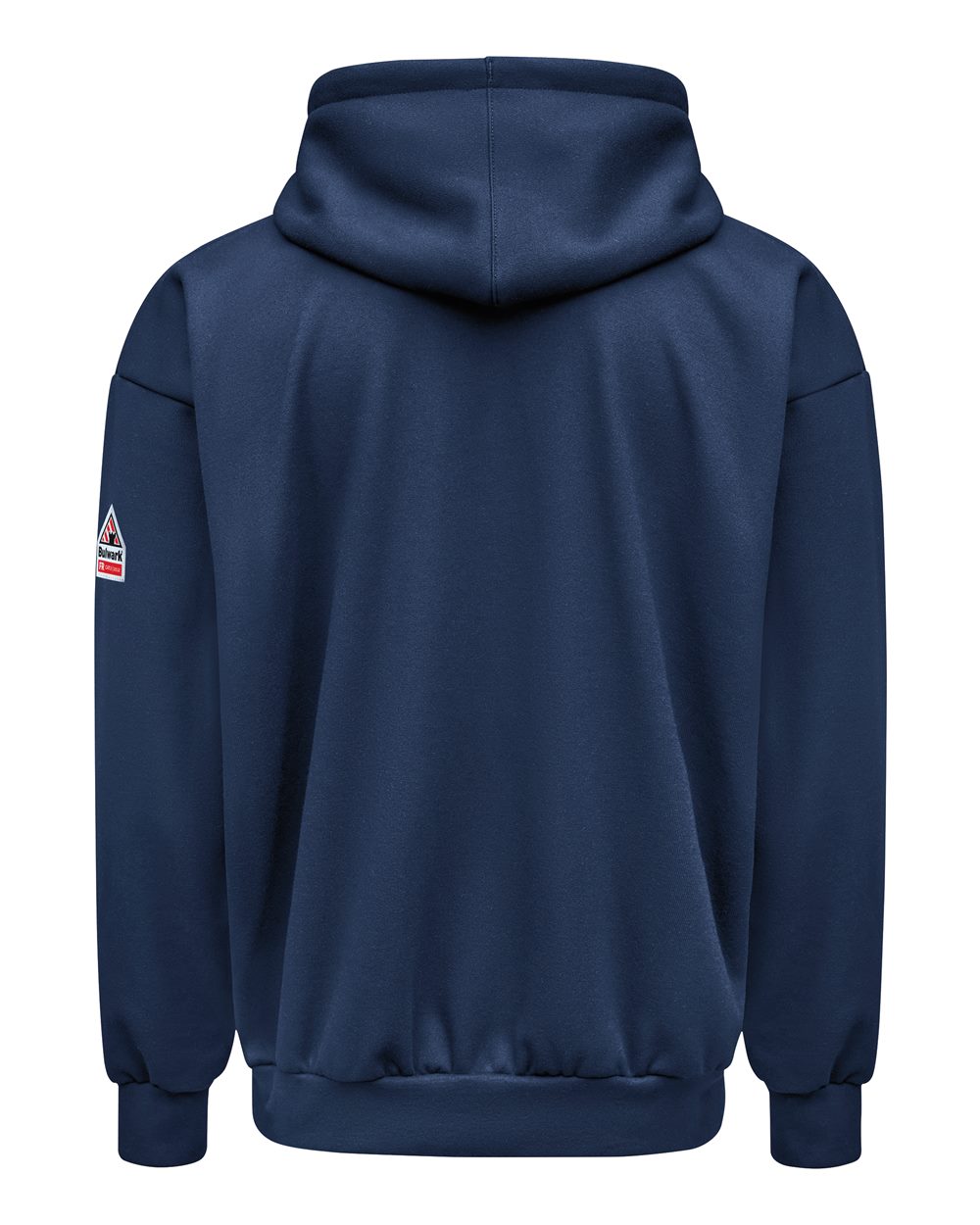 SMZ8T Bulwark Full-Zip Fleece Hooded Sweatshirt Tall Sizes - Back Image
