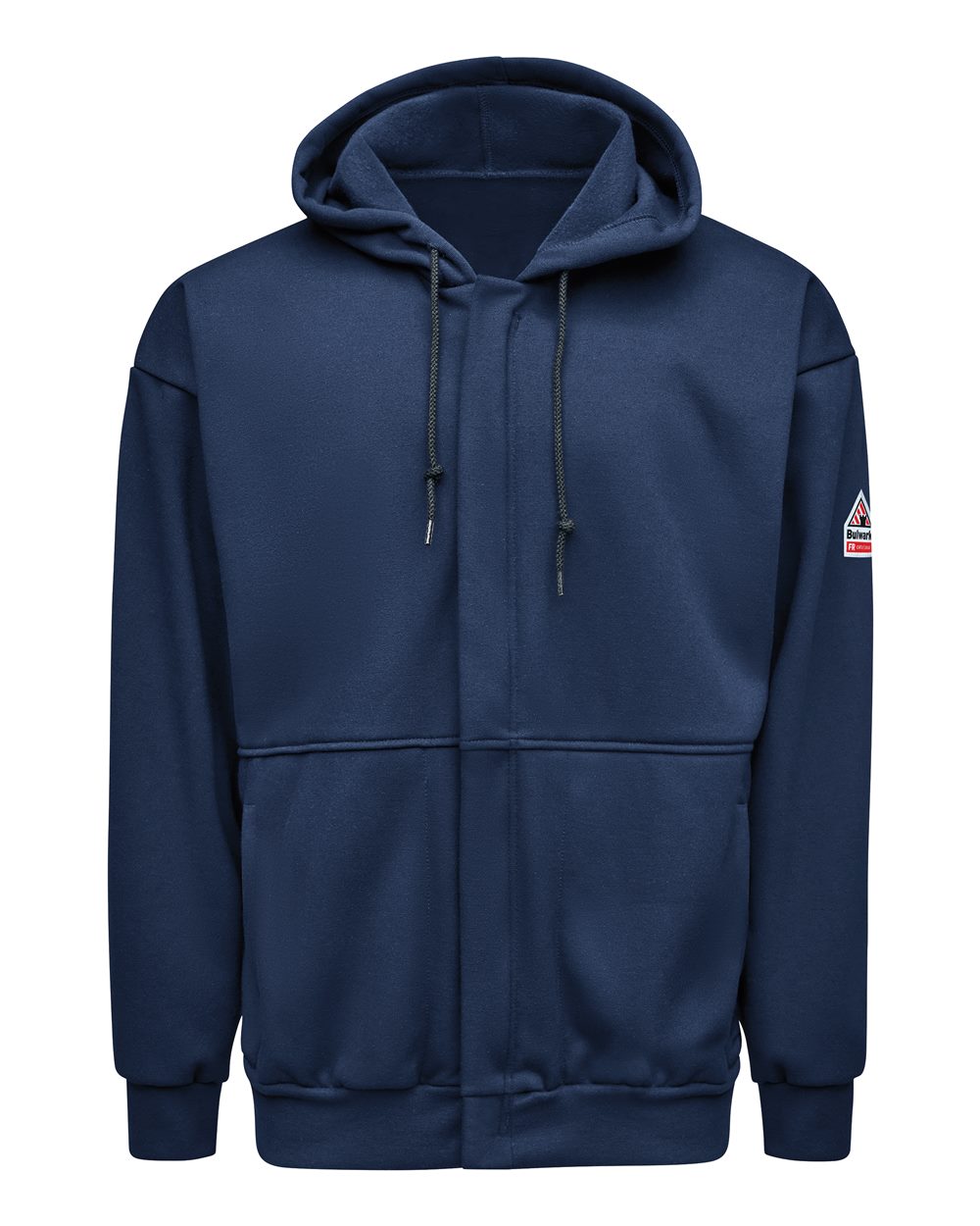 SMZ8T Bulwark Full-Zip Fleece Hooded Sweatshirt Tall Sizes