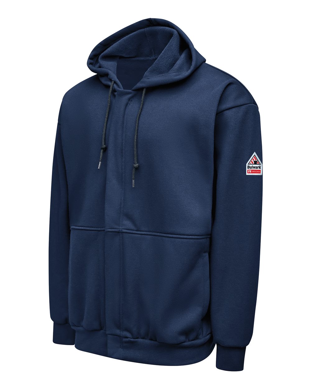 SMZ8T Bulwark Full-Zip Fleece Hooded Sweatshirt Tall Sizes - Siide Image