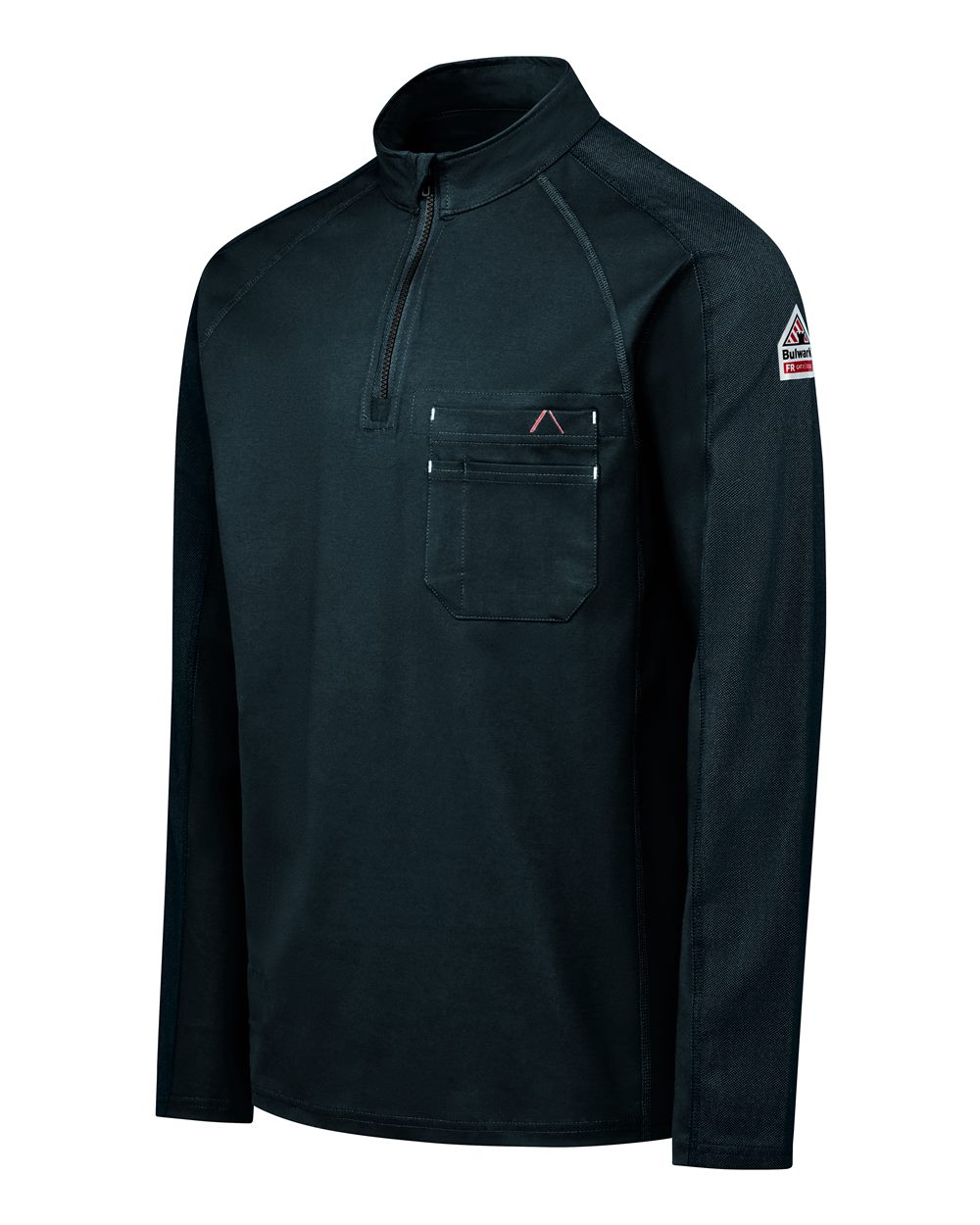 STZ2 Bulwark Mens Flex Knit Quarter-Zip Pullover STZ2 Bulwark Mens Flex Knit Quarter-Zip Pullover - Siide Image