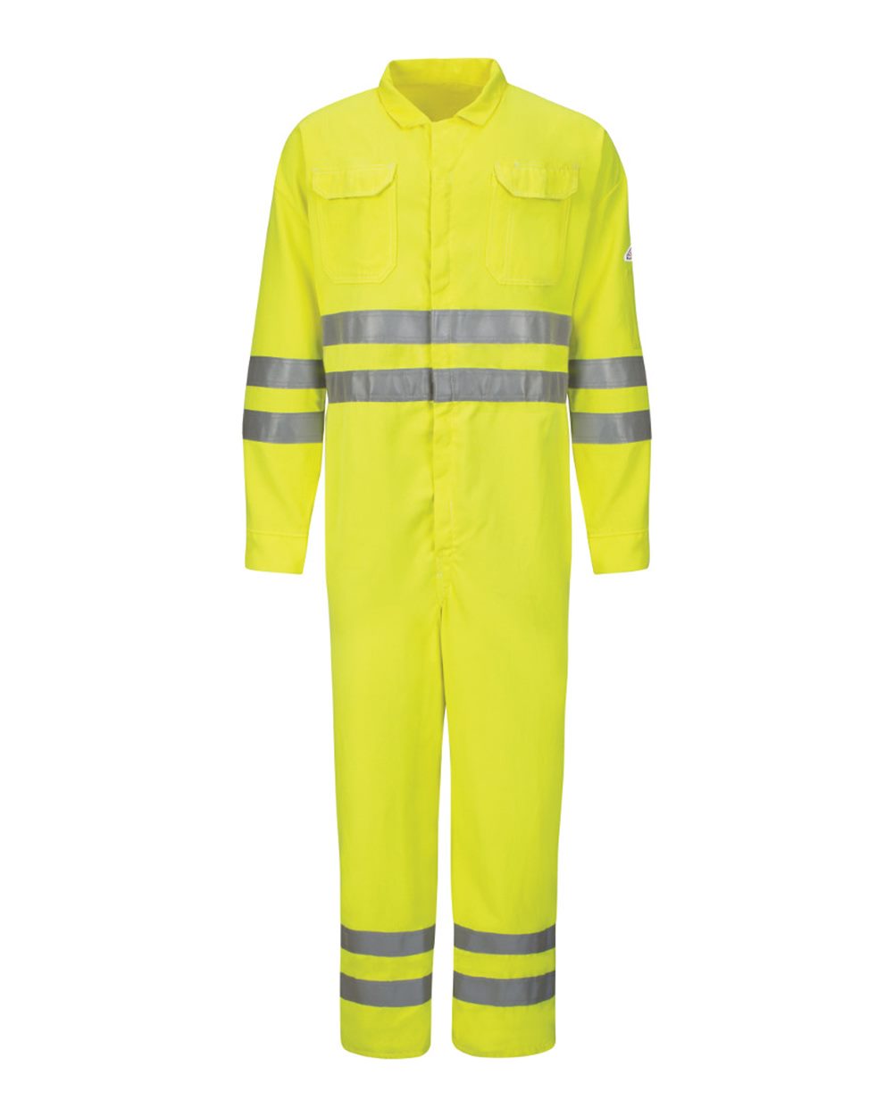 CMD8 Bulwark Hi-Vis Deluxe Coverall with Reflective Trim - CoolTouch 2 - 7 oz. Zoom Image