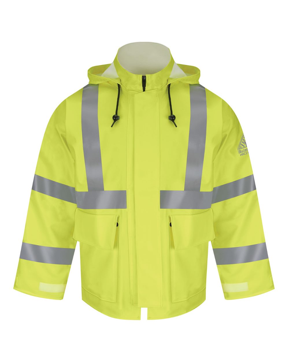 JXN4 Bulwark Hi-Visibility Flame-Resistant Rain Jacket