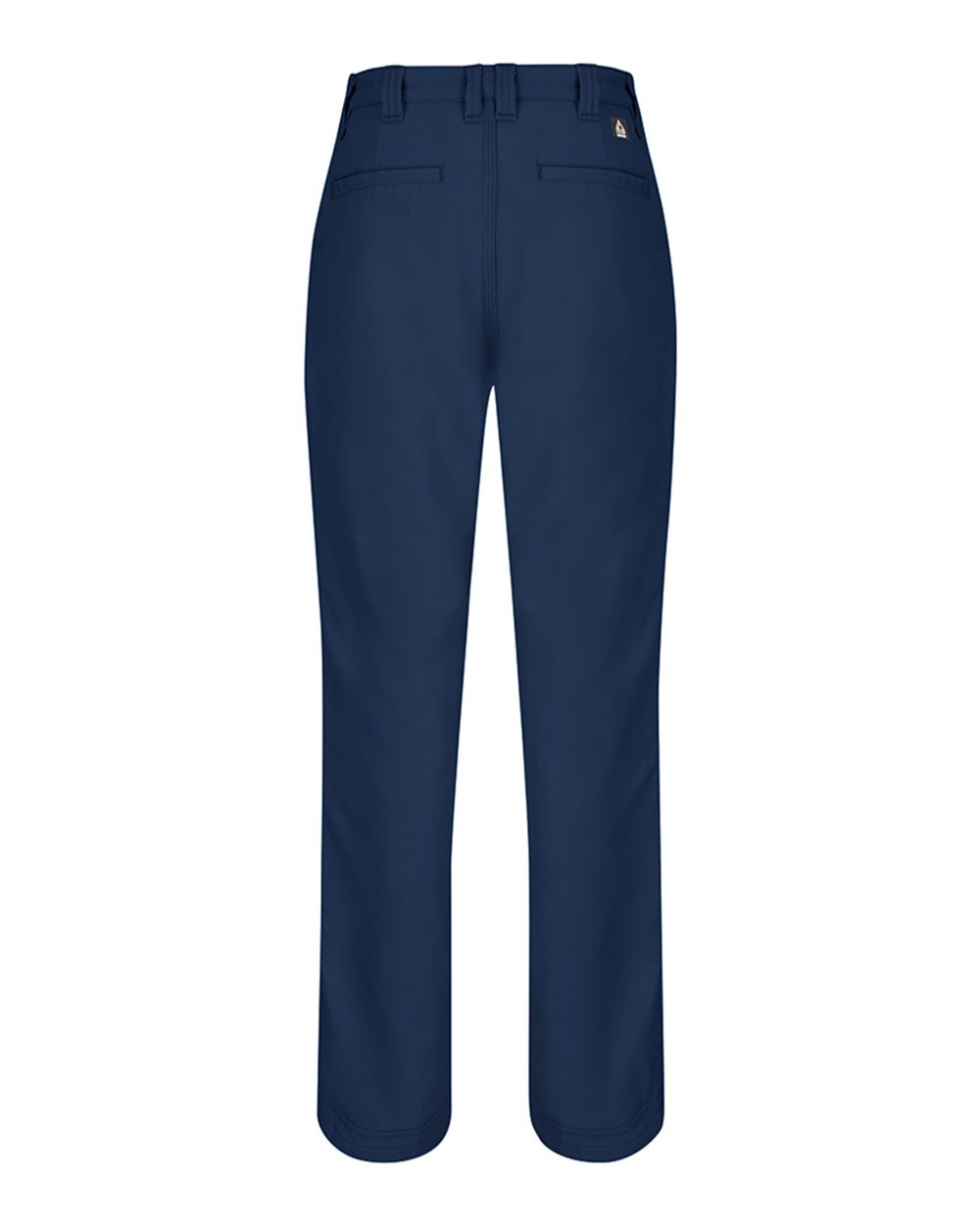 QP11 Bulwark Womens iQ Endurance Work Pants - Canvas - Back Image