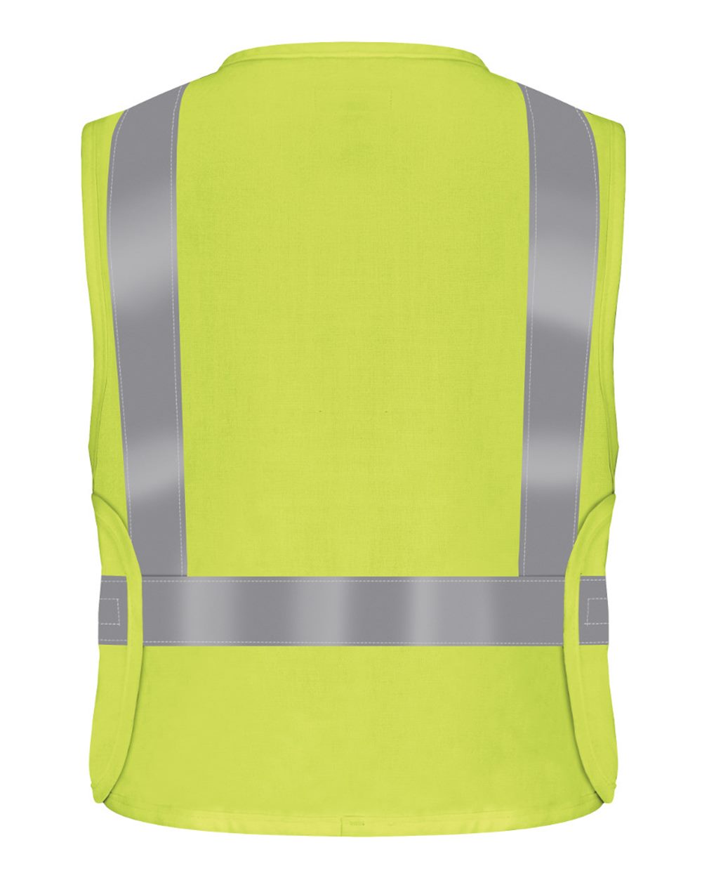 VMV4HV Bulwark Hi-Visibility Flame-Resistant Safety Vest - Back Image