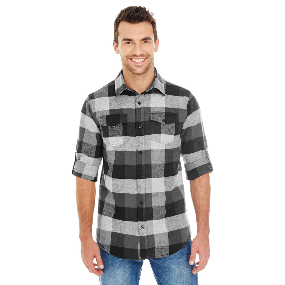 8210 Burnside Yarn-Dyed Long Sleeve Flannel Shirt 8210 Burnside Yarn-Dyed Long Sleeve Flannel Shirt