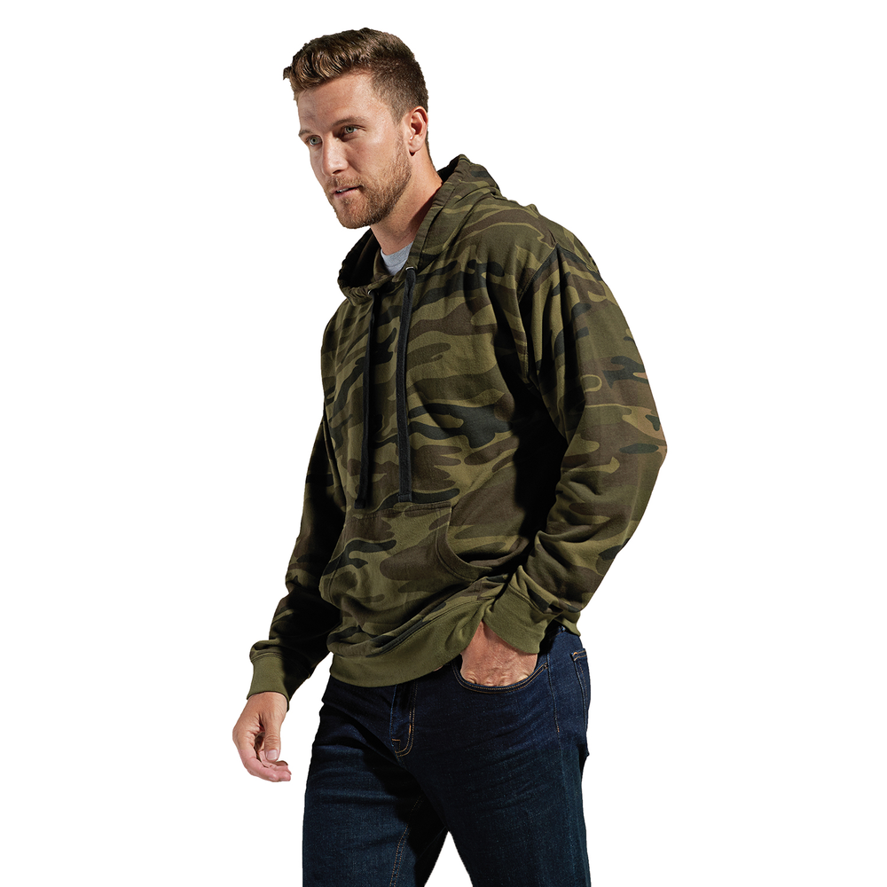 8605 Burnside Enzyme-Washed French Terry Hooded Sweatshirt
