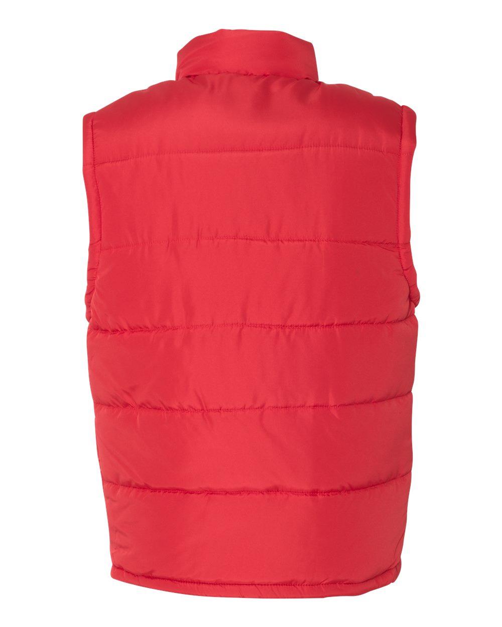 8700 Burnside Puffer Vest - Back Image