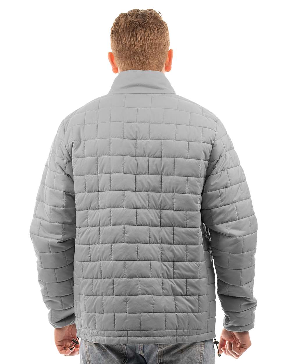 8713 Burnside Elemental Puffer Jacket - Back Image