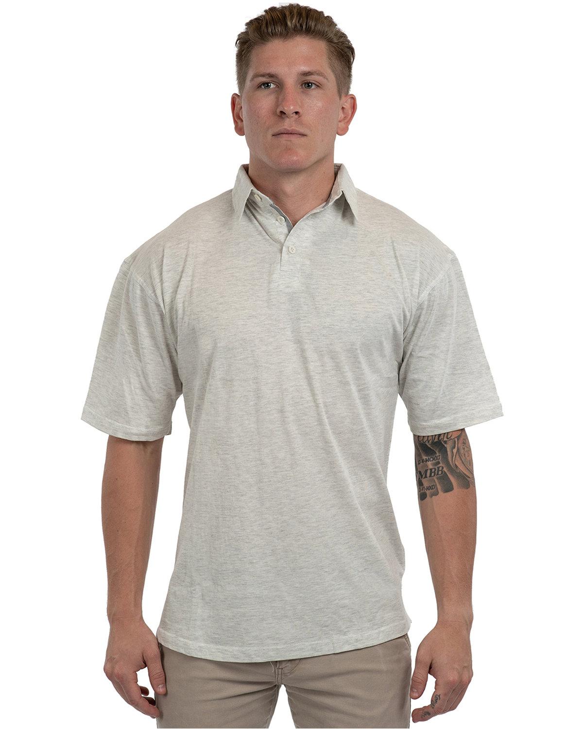 B0800 Burnside Mens Fader Jersey Polo