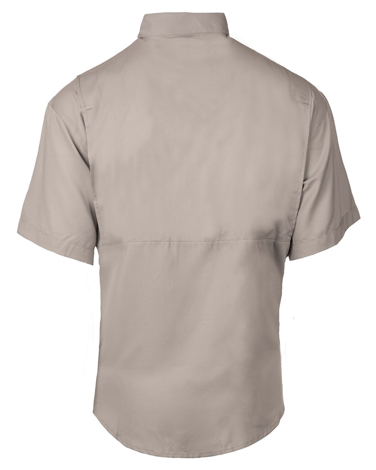 B2297 Burnside Mens Functional Short-Sleeve Fishing Shirt B2297 Burnside Mens Functional Short-Sleeve Fishing Shirt - Back Image