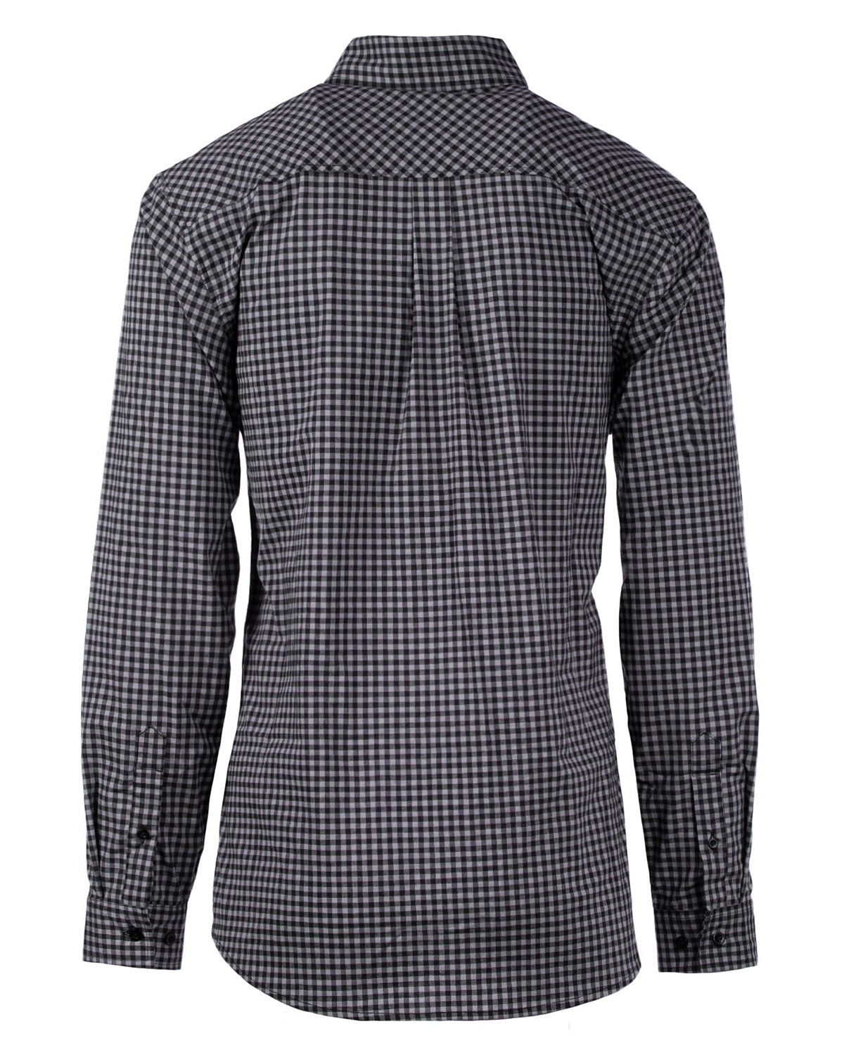 B3291 Burnside Mens Stretch Poplin B3291 Burnside Mens Stretch Poplin - Back Image