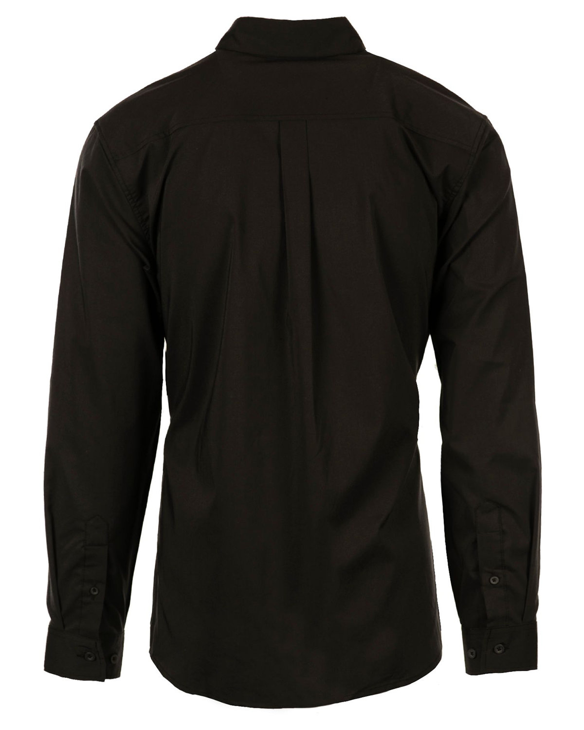 B3291 Burnside Mens Stretch Poplin - Back Image