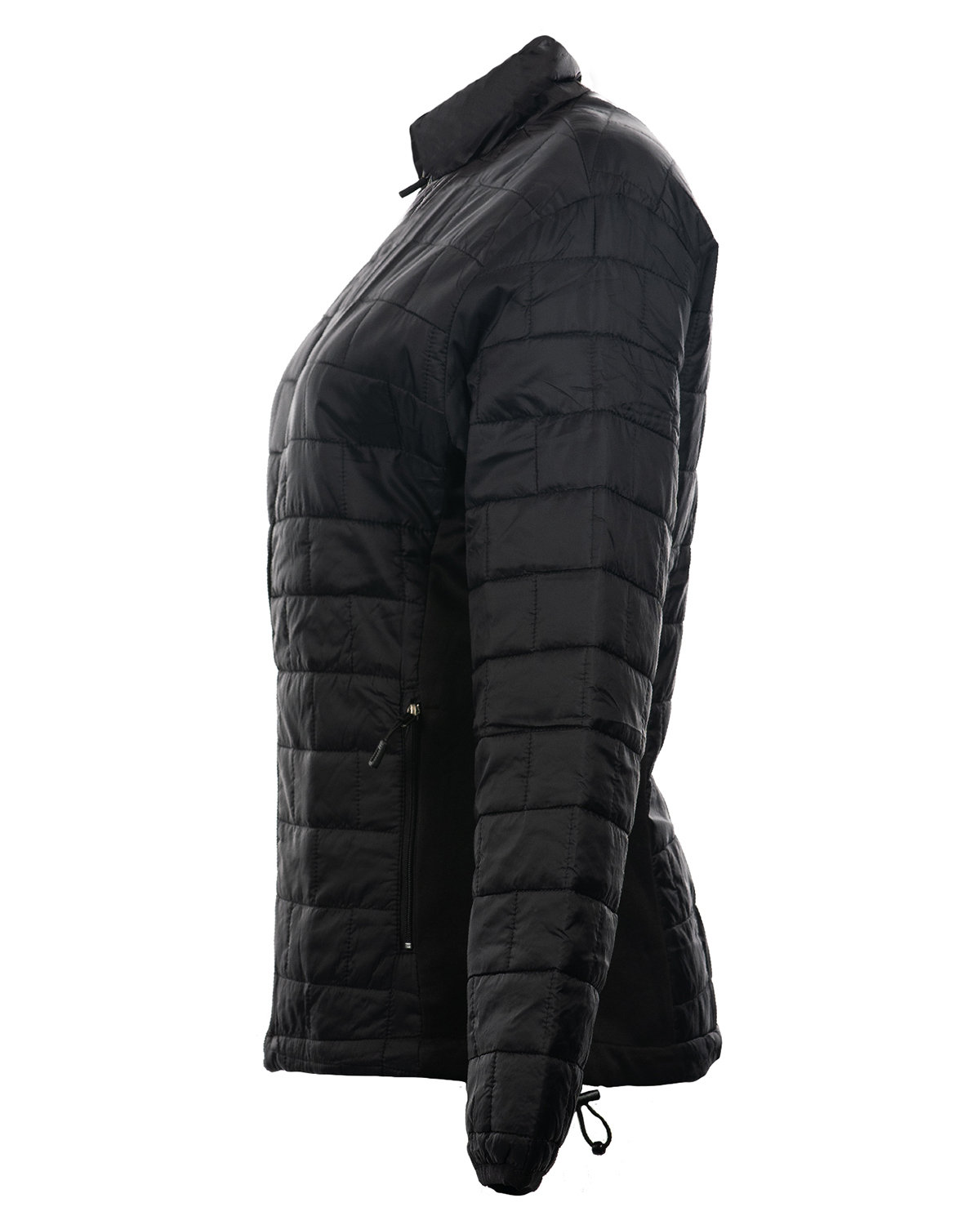 B5713 Burnside Ladies Quilted Puffer Jacket - Siide Image