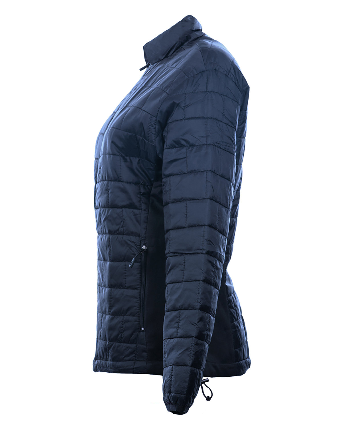 B5713 Burnside Ladies Quilted Puffer Jacket - Siide Image