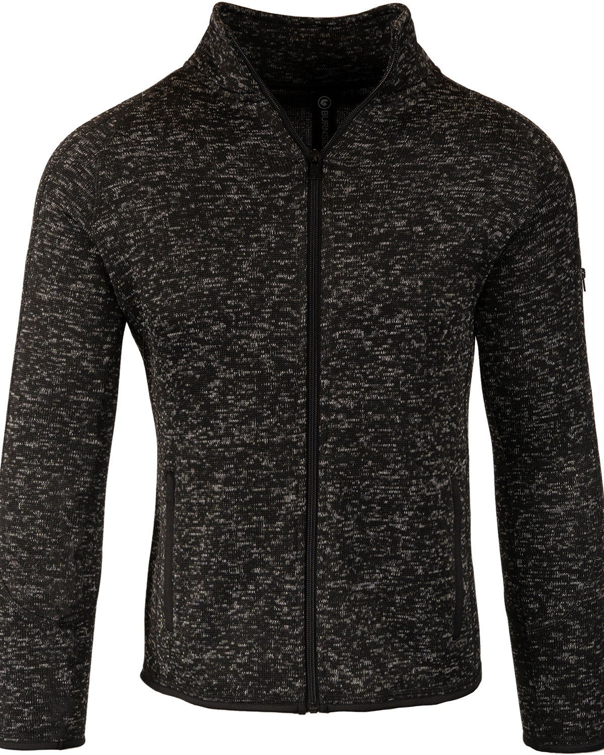 B5901 Burnside Ladies Sweater Knit Jacket Zoom Image