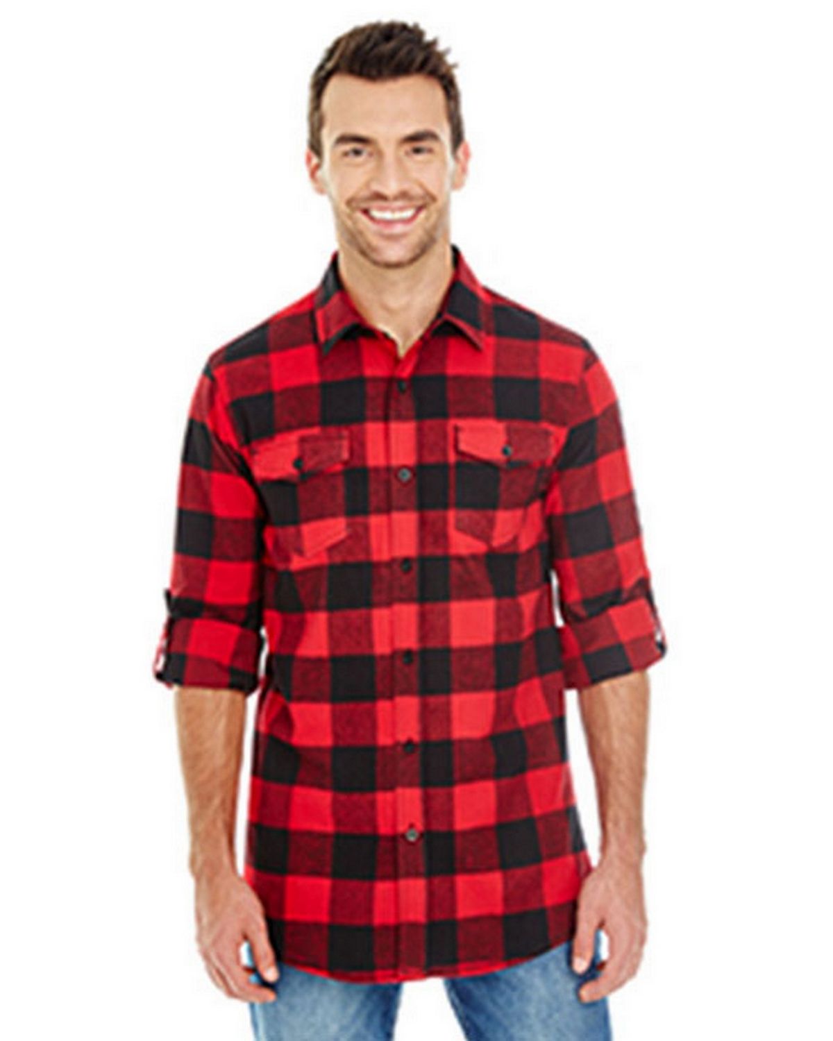 B8210 Burnside Mens Plaid Flannel Shirt B8210 Burnside Mens Plaid Flannel Shirt