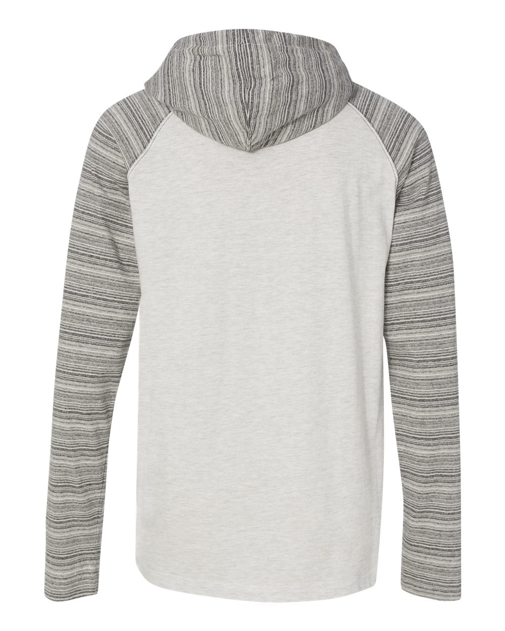 8127 Burnside Yarn-Dyed Hooded Raglan T-Shirt 8127 Burnside Yarn-Dyed Hooded Raglan T-Shirt - Back Image