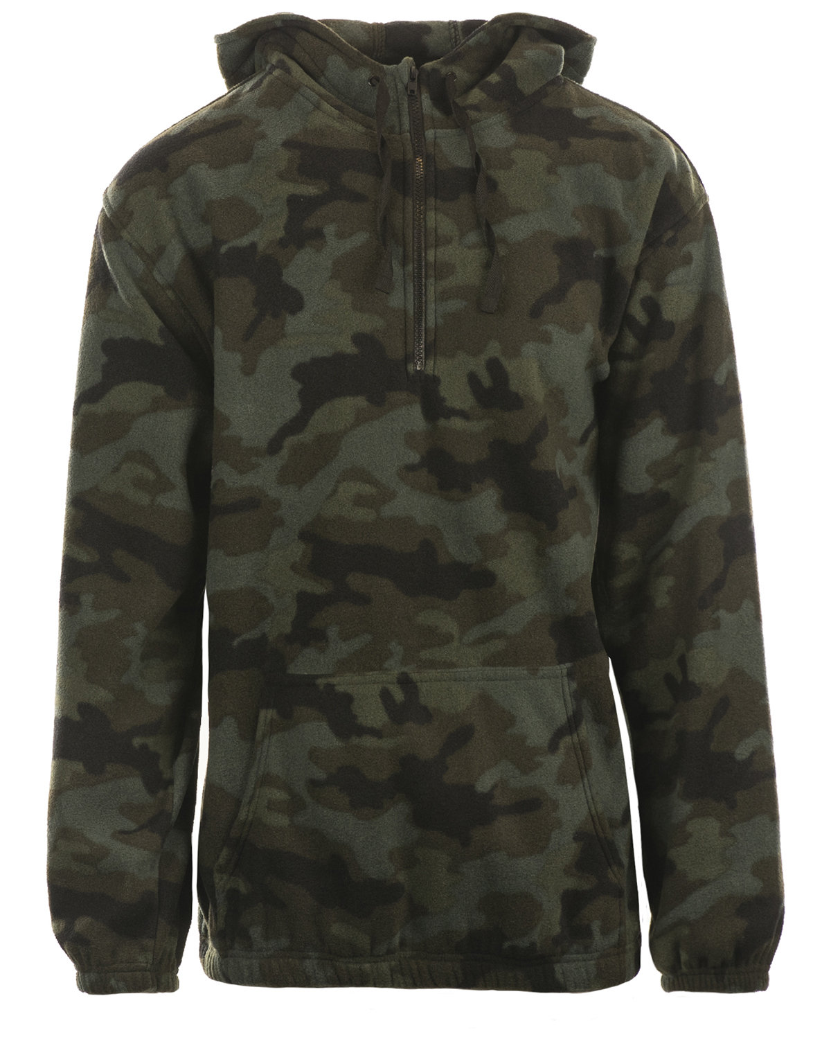 B3600 Burnside Mens Polar Fleece Quarter-Zip Pullover