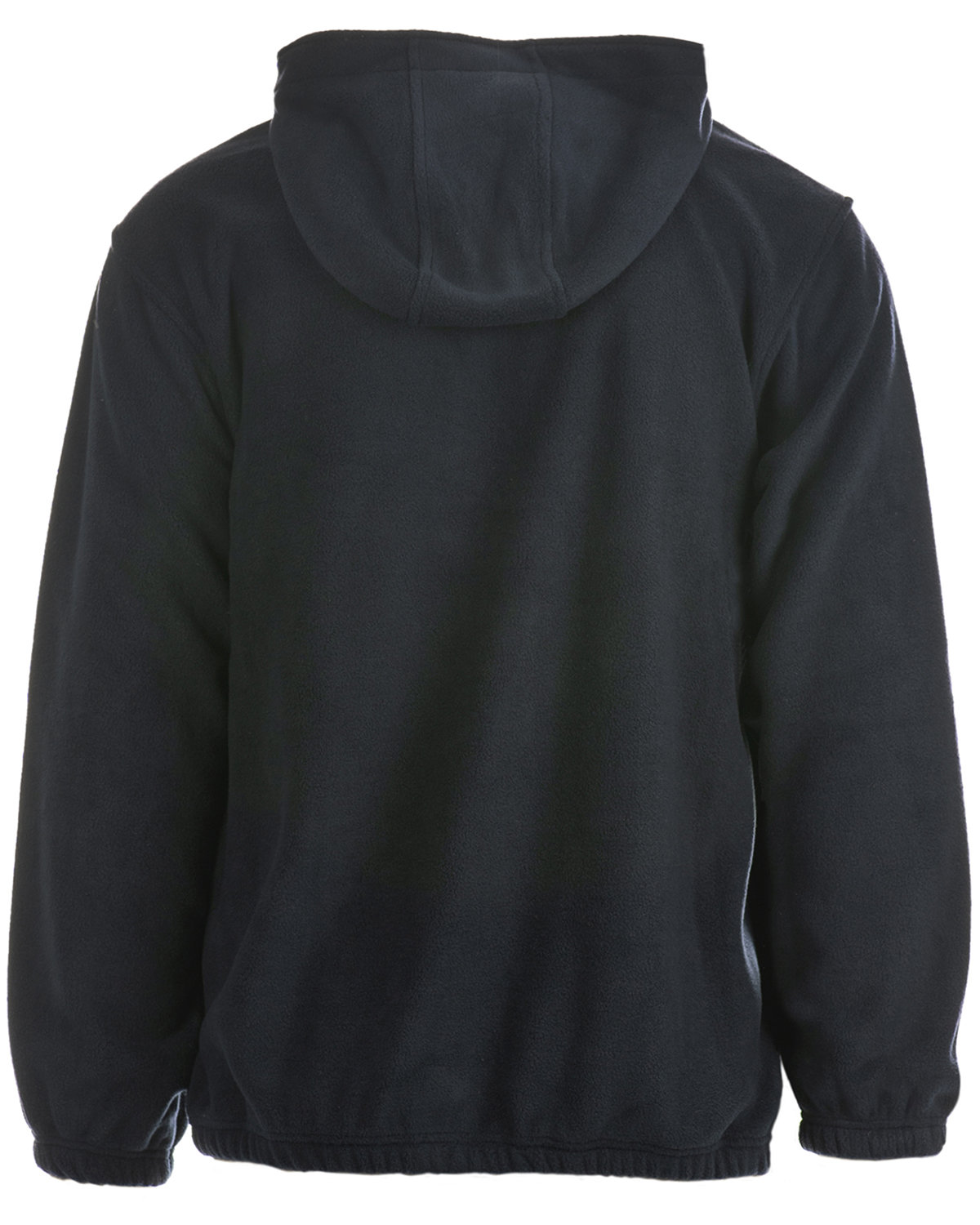 B3600 Burnside Mens Polar Fleece Quarter-Zip Pullover - Back Image