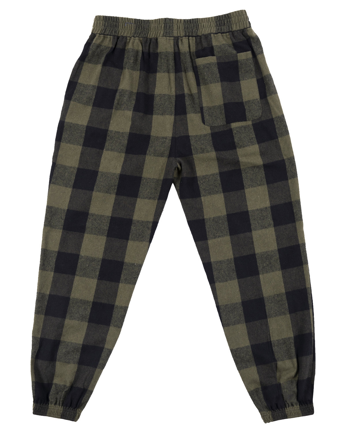 B8810 Burnside Unisex Flannel Jogger - Back Image