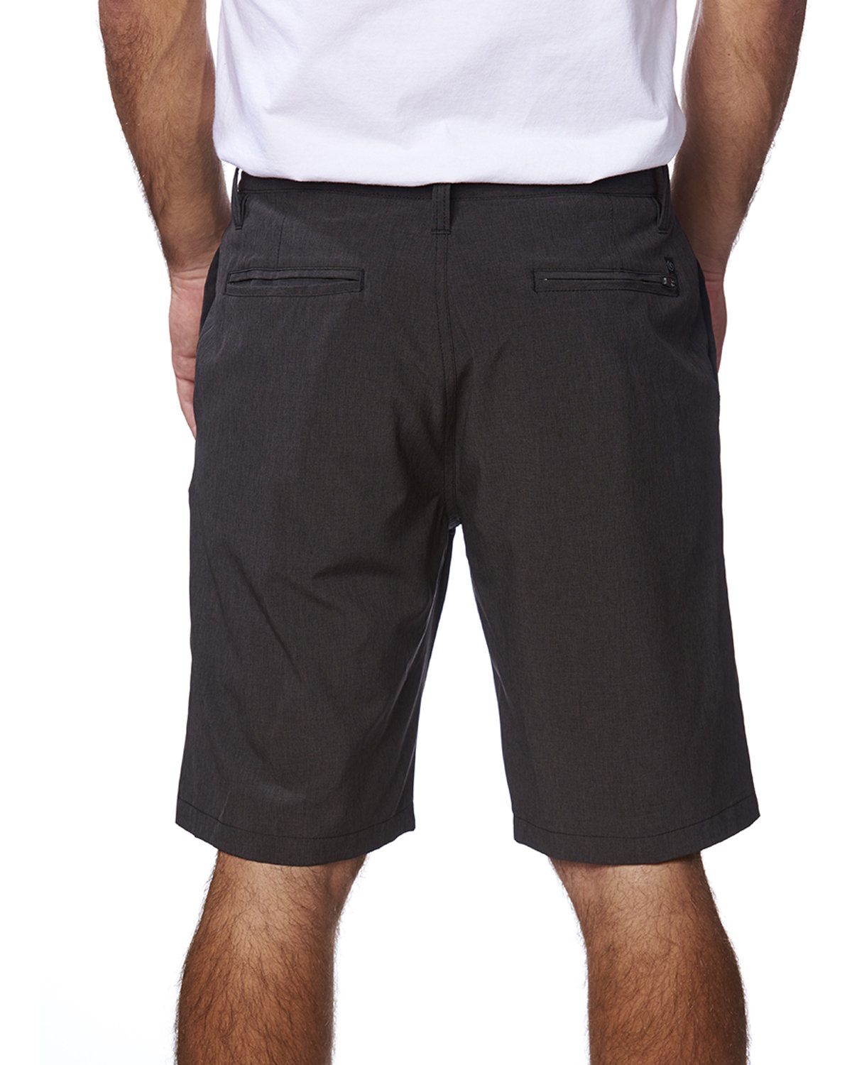 B9820 Burnside Mens Hybrid Stretch Short B9820 Burnside Mens Hybrid Stretch Short - Back Image