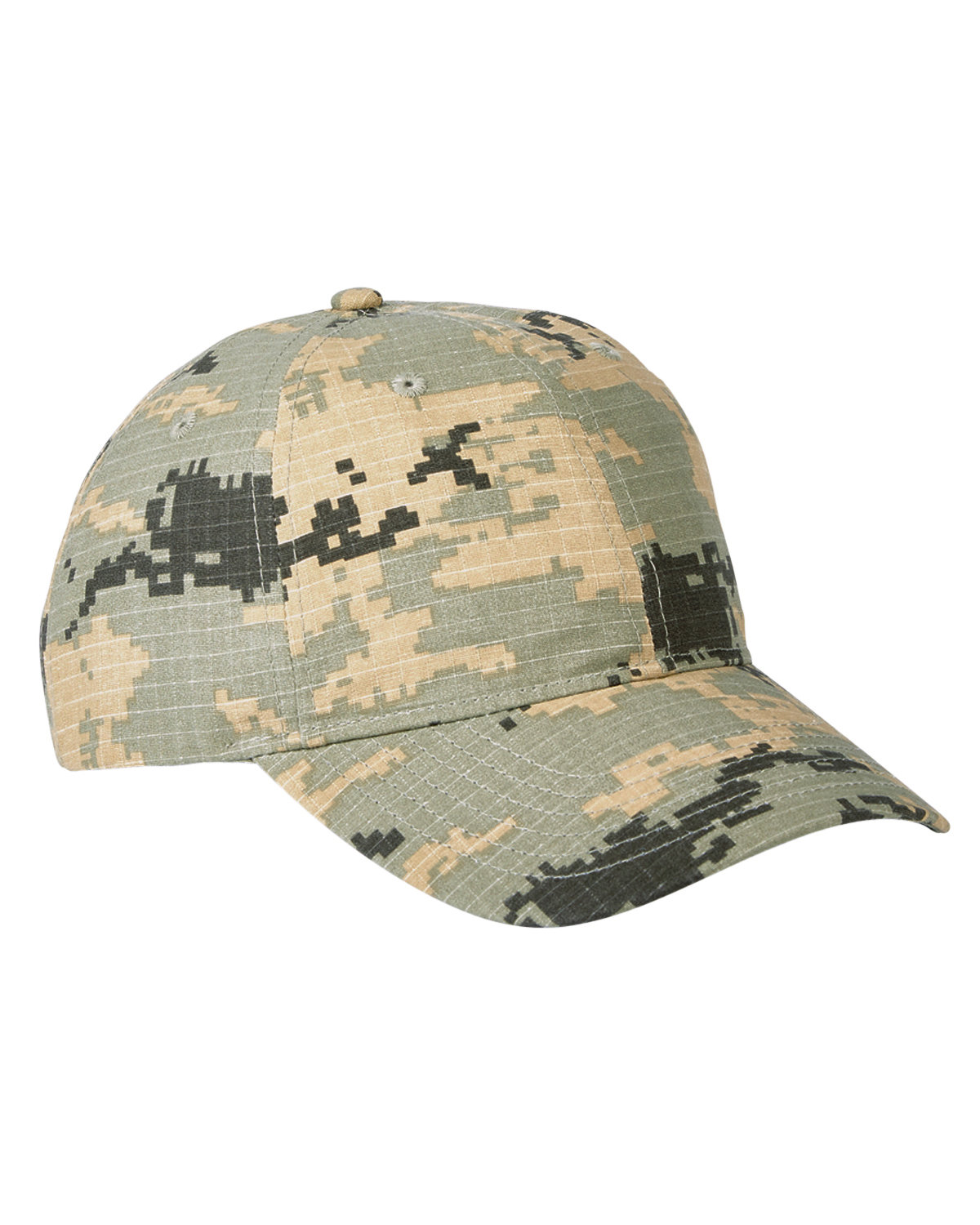 BX018 Big Accessories Unstructured Camo Cap Zoom Image