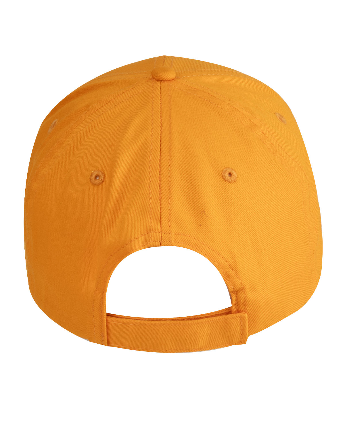 BX020 Big Accessories 6-Panel Structured Twill Cap - Back Image