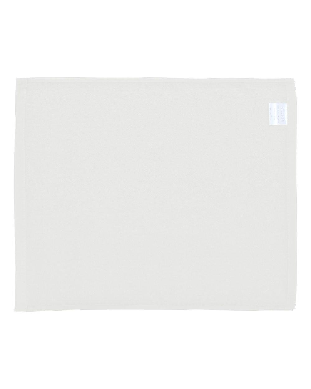 C1518 Carmel Towel Company Velour Hemmed Towel C1518 Carmel Towel Company Velour Hemmed Towel - Back Image