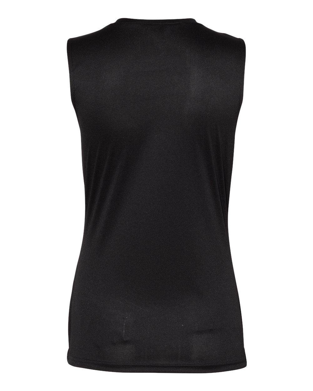 5663 C2 Sport Womens Sleeveless V-Neck T-Shirt 5663 C2 Sport Womens Sleeveless V-Neck T-Shirt - Back Image