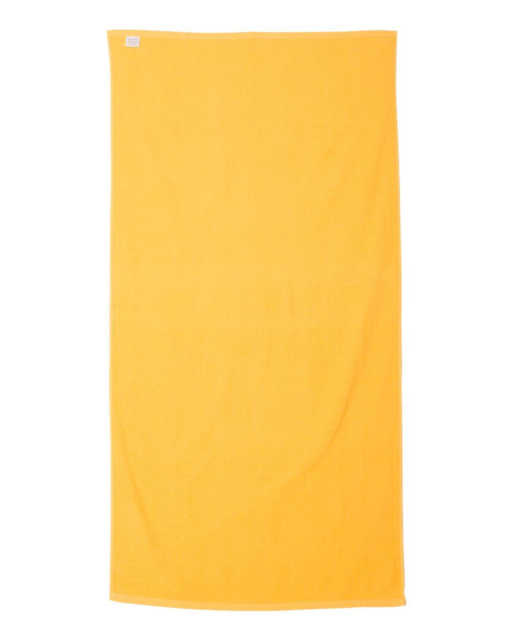 C3060 Carmel Towel Company Velour Beach Towel C3060 Carmel Towel Company Velour Beach Towel - Back Image