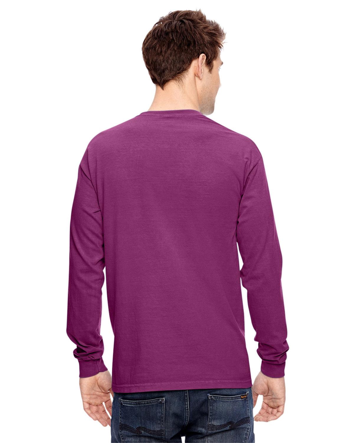 C4410 Comfort Colors Adult Heavyweight RS Long-Sleeve Pocket T-Shirt - Back Image