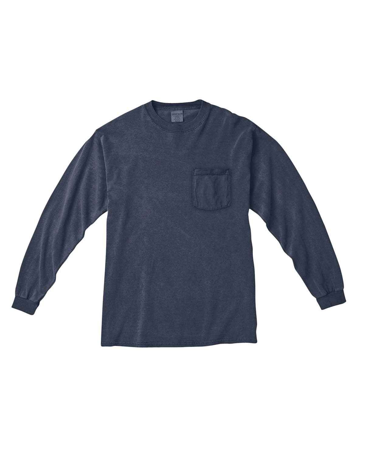 C4410 Comfort Colors Adult Heavyweight RS Long-Sleeve Pocket T-Shirt