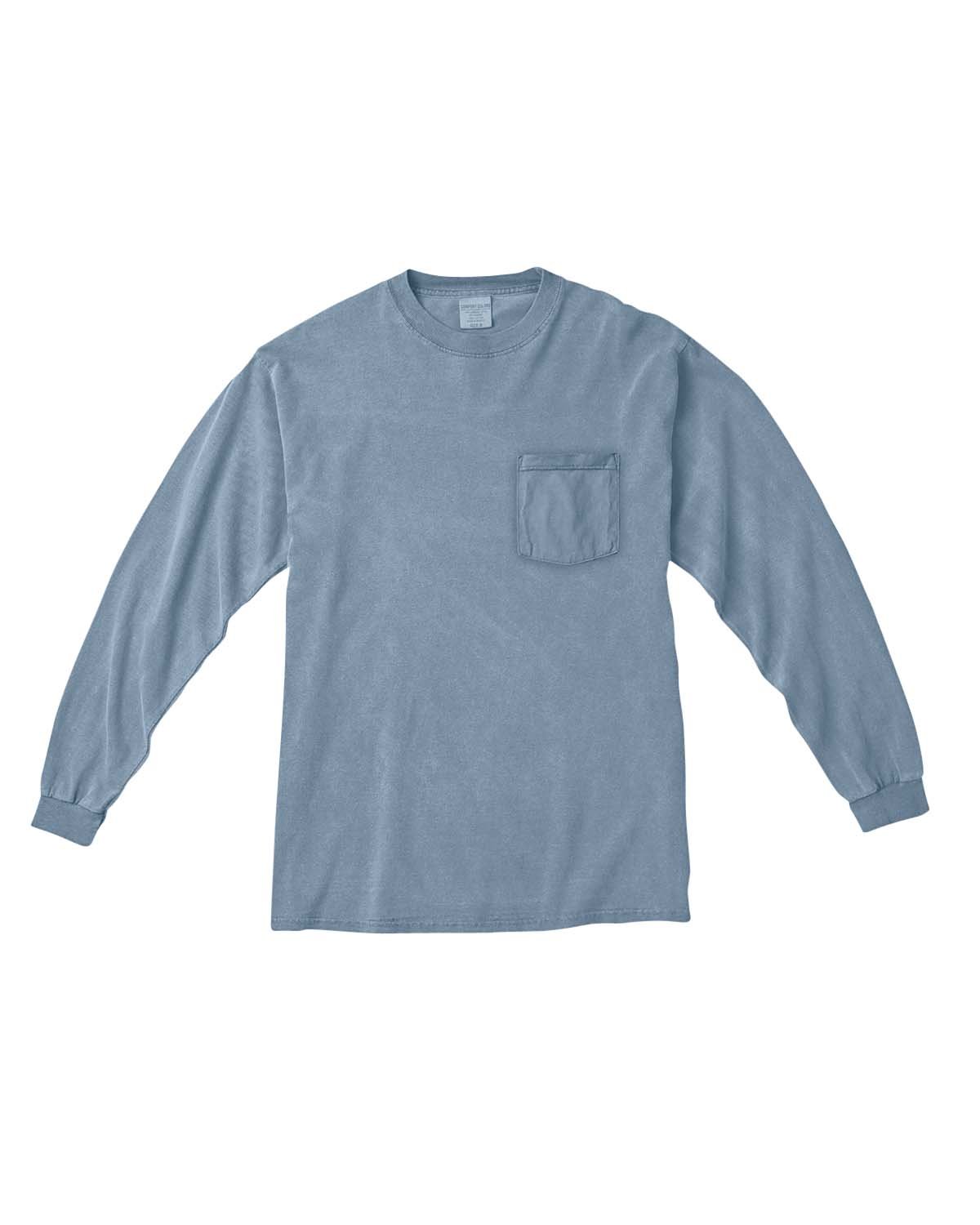 C4410 Comfort Colors Adult Heavyweight RS Long-Sleeve Pocket T-Shirt
