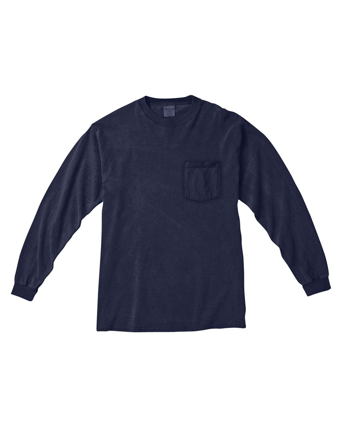 C4410 Comfort Colors Adult Heavyweight RS Long-Sleeve Pocket T-Shirt