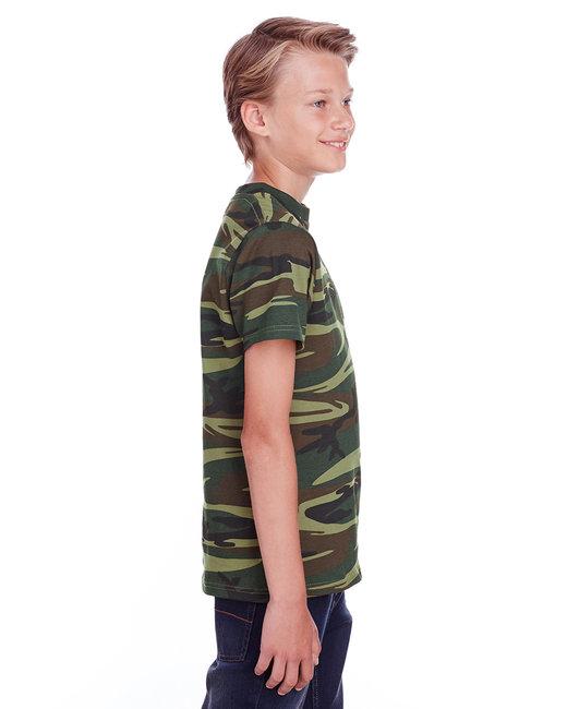 C52207 Code Five Youth Camo T-Shirt - Siide Image