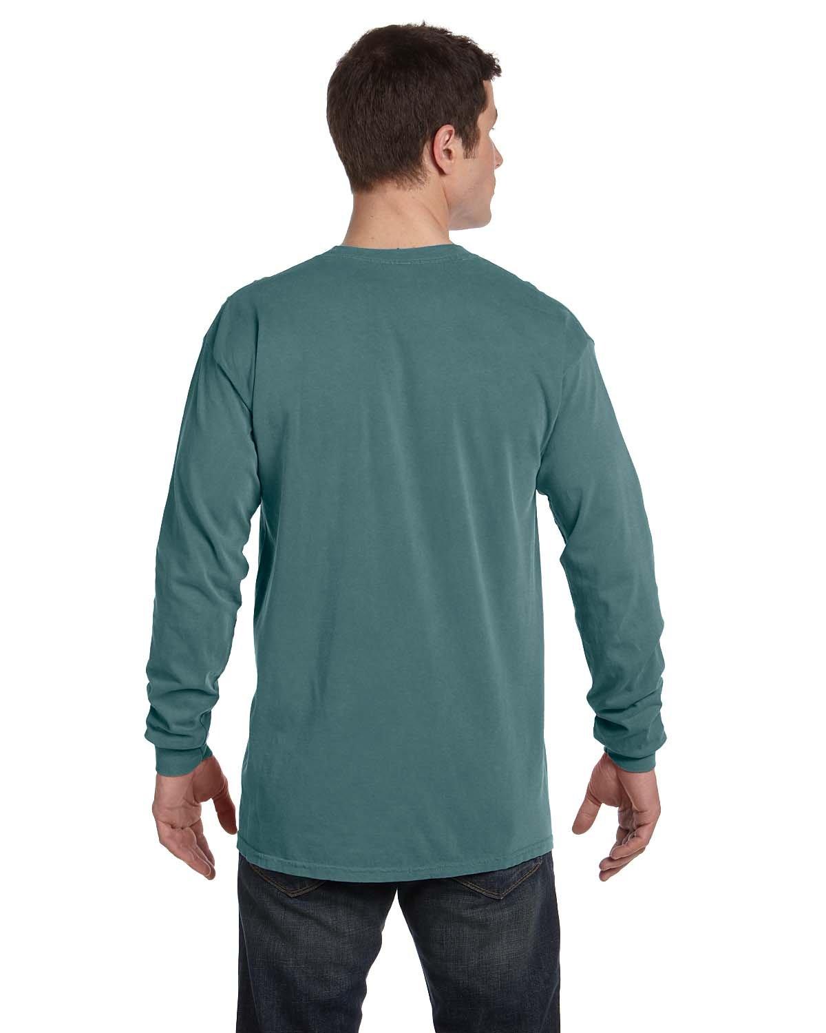 C6014 Comfort Colors Adult Heavyweight Long-Sleeve T-Shirt - Back Image