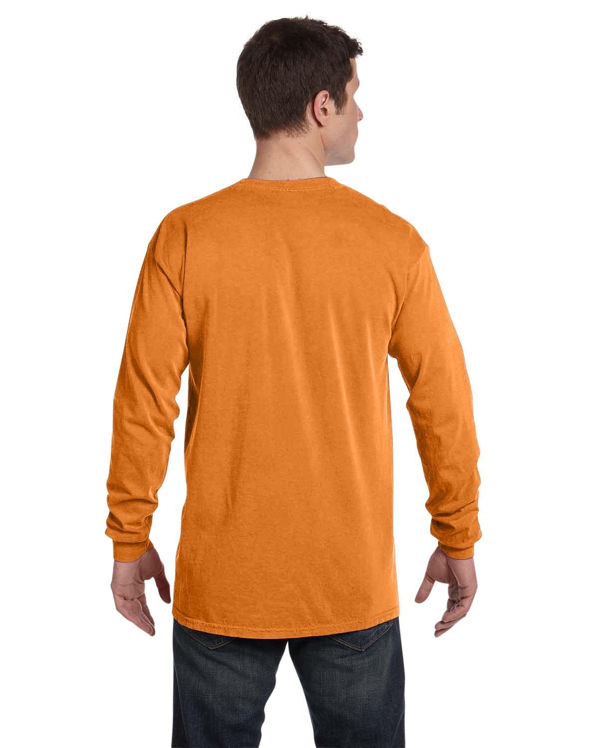 C6014 Comfort Colors Adult Heavyweight Long-Sleeve T-Shirt - Back Image