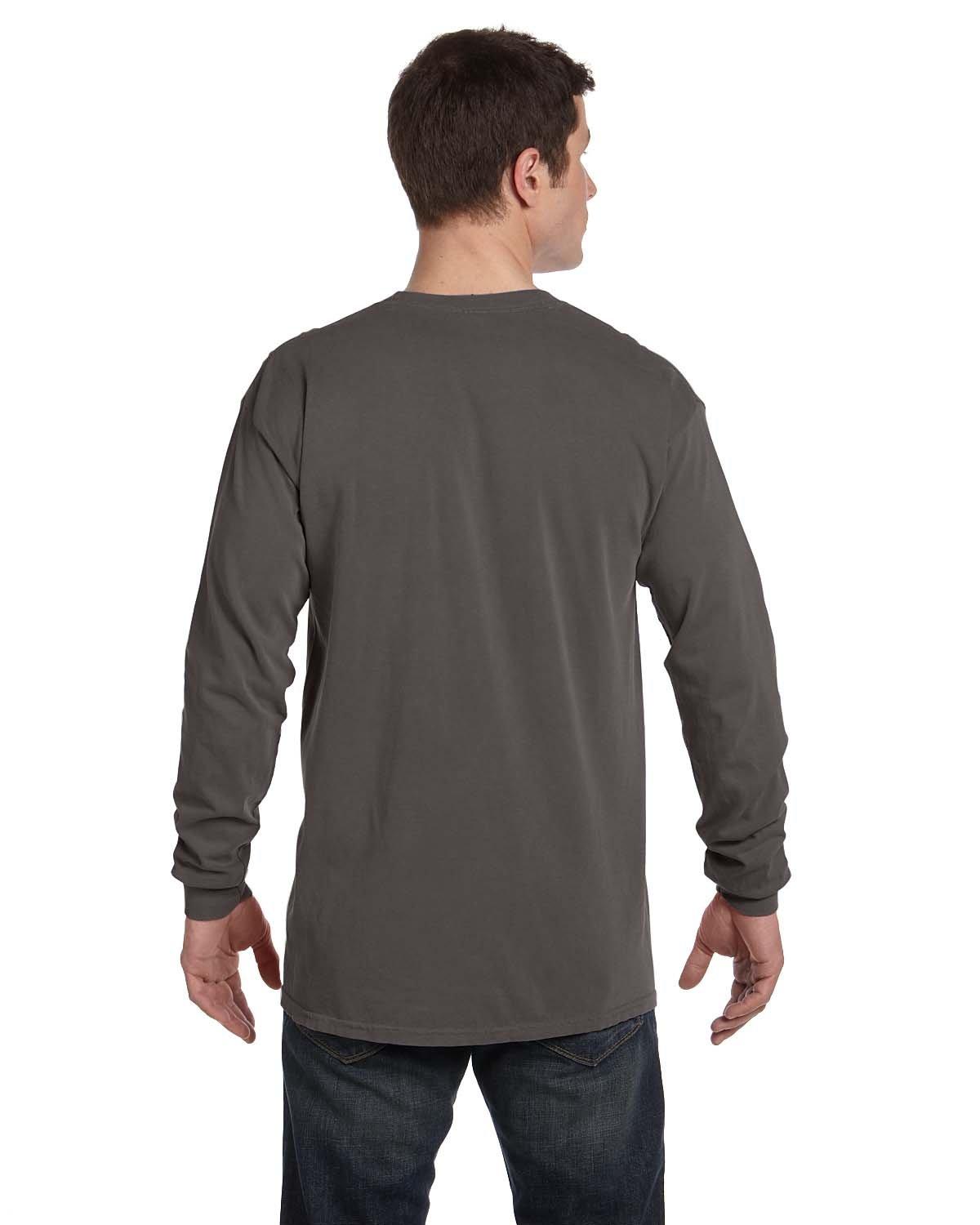 C6014 Comfort Colors Adult Heavyweight Long-Sleeve T-Shirt C6014 Comfort Colors Adult Heavyweight Long-Sleeve T-Shirt - Back Image