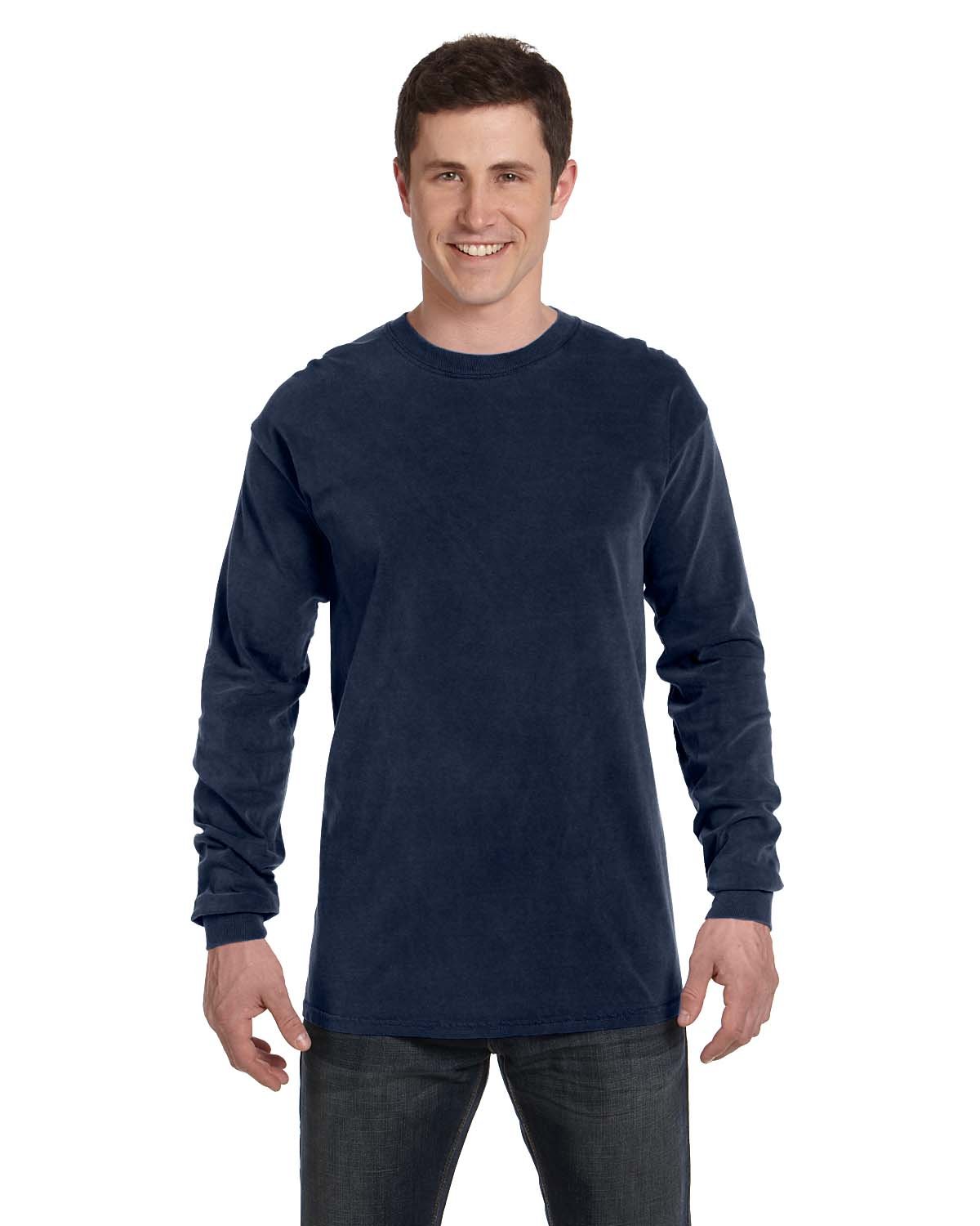 Comfort Colors Embroidery C6014 Adult Heavyweight Long-Sleeve T-Shirt