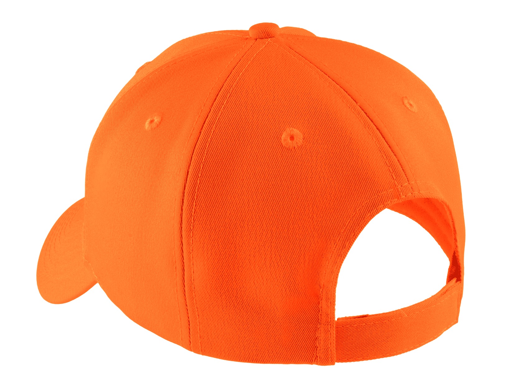 C806 Port Authority Solid Enhanced Visibility Cap. - Back Image