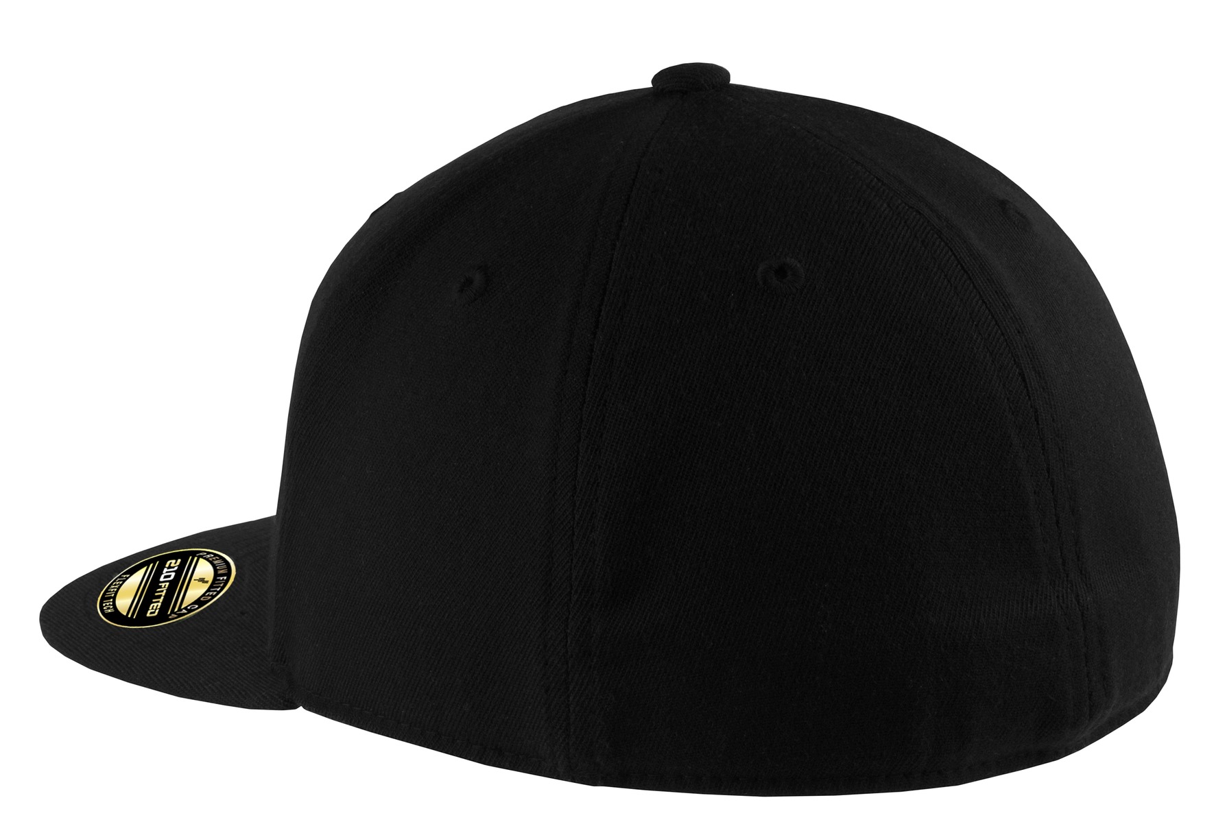 C808 Port Authority Flexfit 210 Flat Bill Cap - Back Image