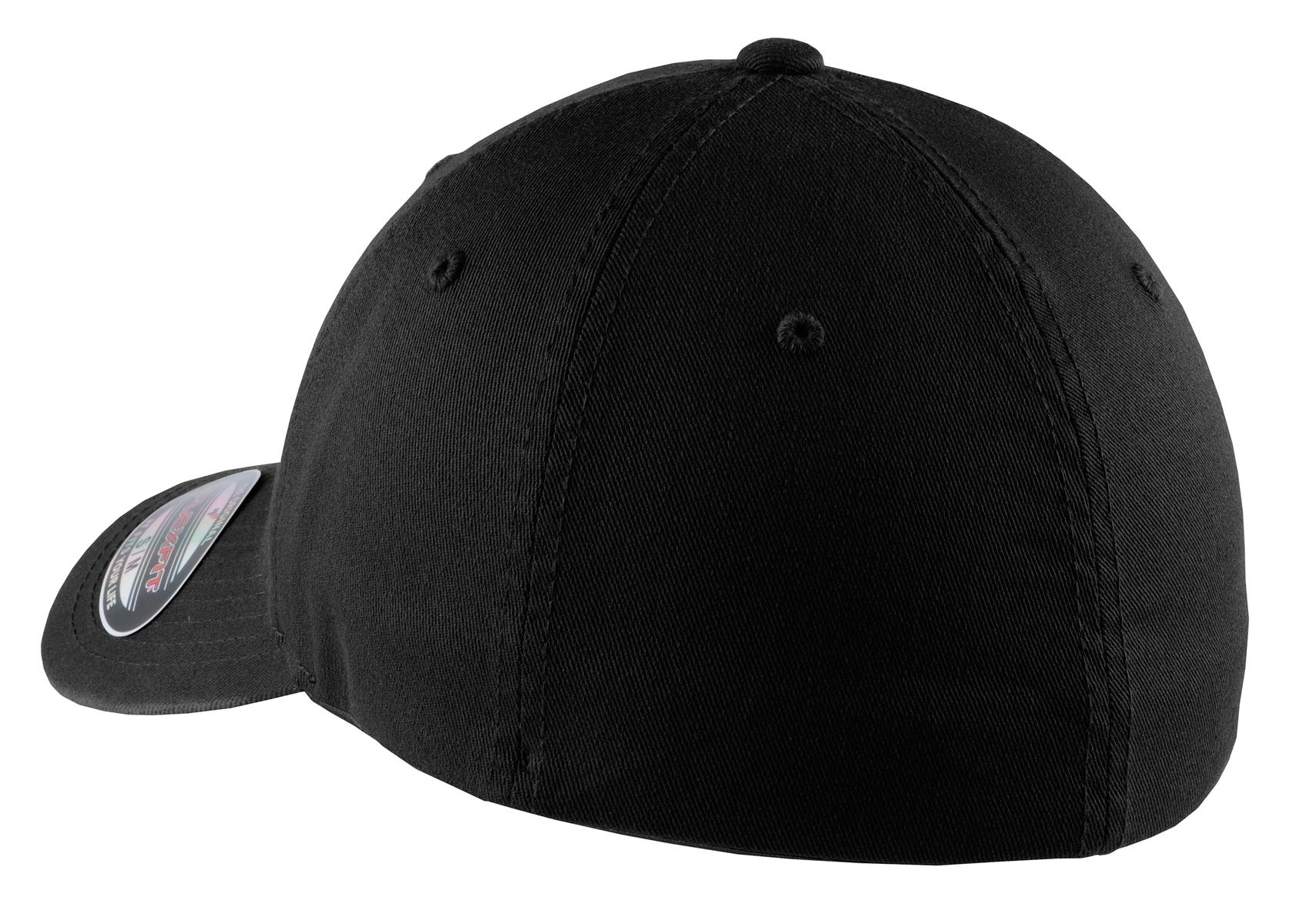 C809 Port Authority Flexfit Garment-Washed Cap - Back Image